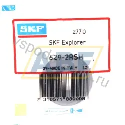 Миниатюрный шариковый подшипник 629-2RSH SKF