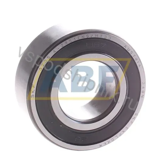 Радиально-упорный шариковый подшипник двухрядный 3205A-2RS1TN9/MT33 SKF