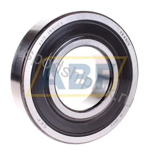 Подшипник шариковый радиальный однорядный 6315-2RS1/C3 SKF