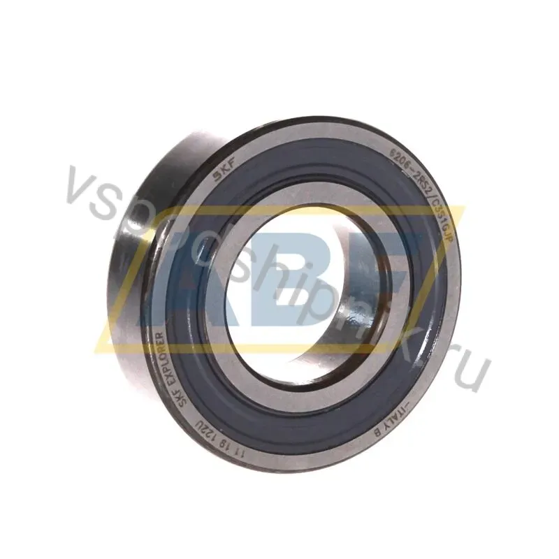 Подшипник шариковый радиальный однорядный 6206-2RS2/C3S1GJP SKF 360