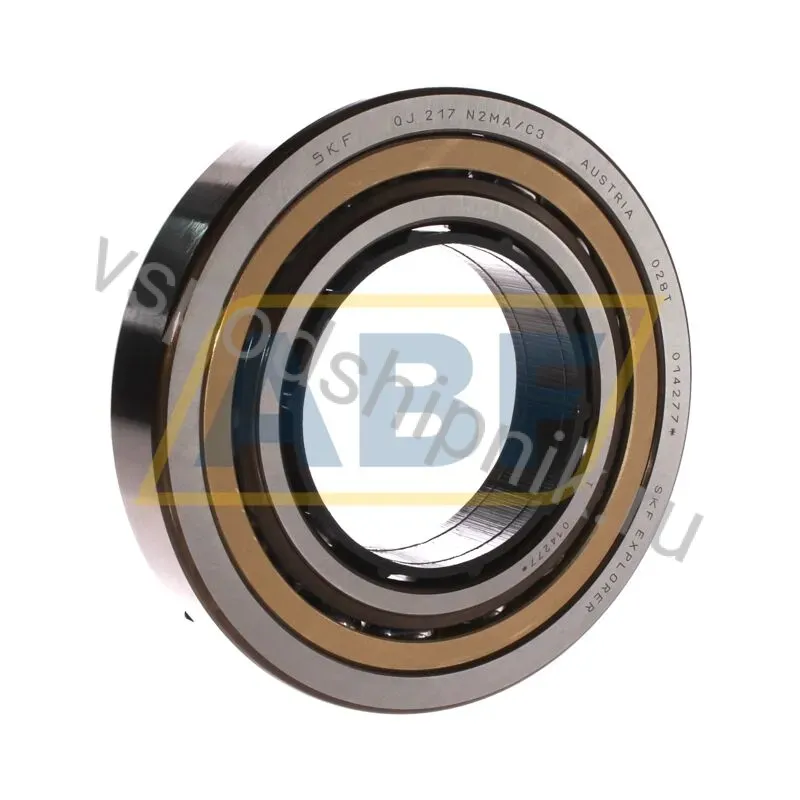 Четырёхточечный шариковый подшипник QJ217N2MA/C3 SKF 360