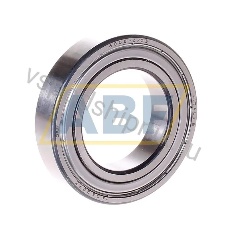 Подшипник шариковый радиальный однорядный 6008-Z/C3 SKF 360