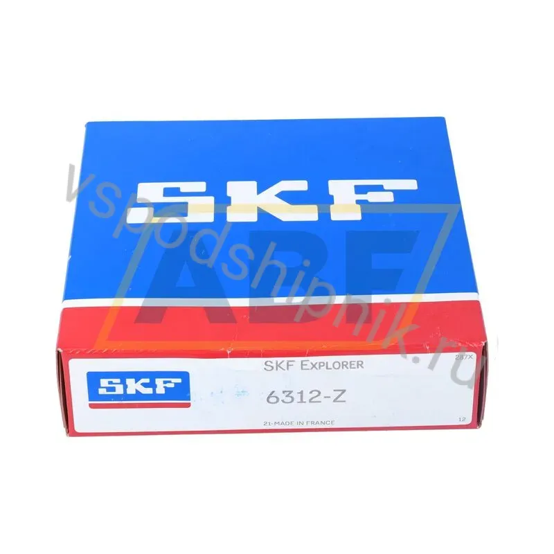 Подшипник шариковый радиальный однорядный 6312-Z SKF 360