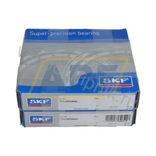 Подшипник шариковый радиально-упорный однорядный 7216CD/P4ADGA SKF 80×140×52 мм