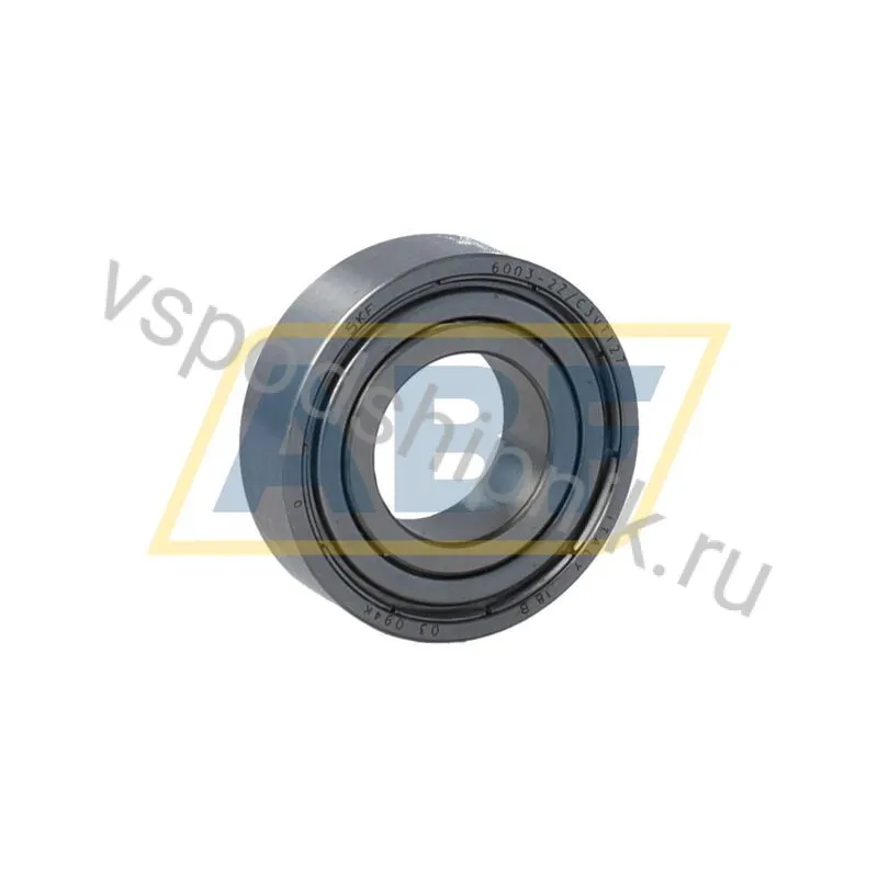 Подшипник шариковый радиальный однорядный 6003-2Z/C3VT127 SKF 360