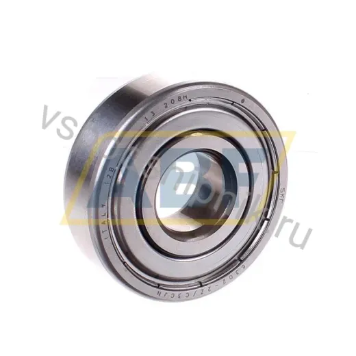 Подшипник шариковый радиальный однорядный 6302-2Z/C3GJN SKF