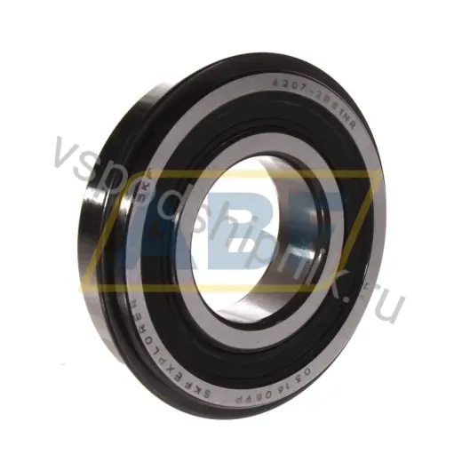 Подшипник шариковый радиальный однорядный 6207-2RS1NR SKF