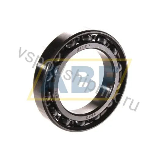 Подшипник шариковый радиальный однорядный 61907 SKF
