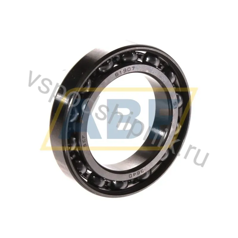 Подшипник шариковый радиальный однорядный 61907 SKF 360