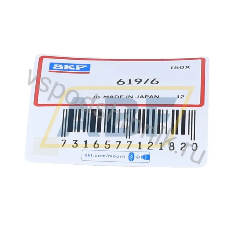 Миниатюрный шариковый подшипник 619/6 SKF 360