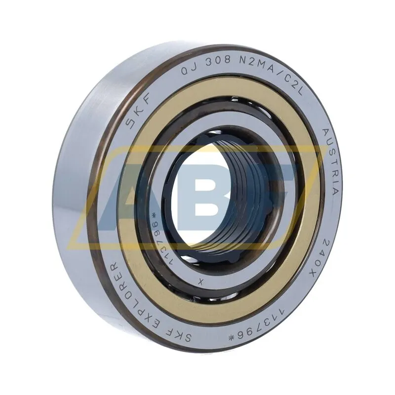 Четырёхточечный шариковый подшипник QJ308N2MA/C2L SKF 360