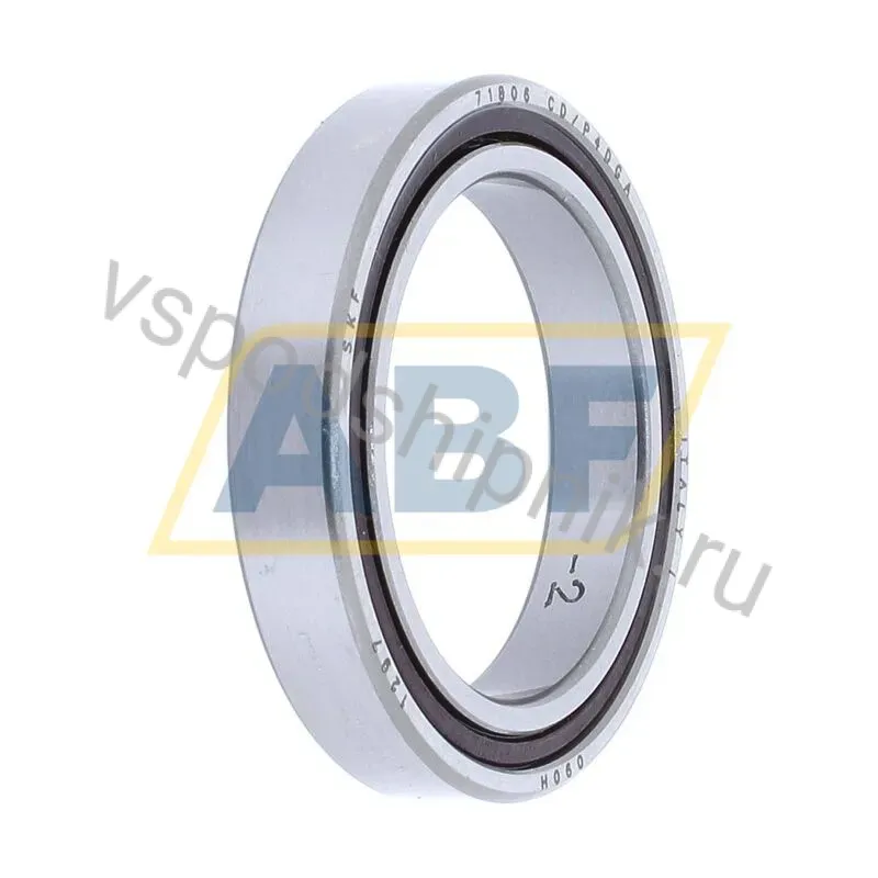 Подшипник шариковый радиально-упорный однорядный 71806CD/P4DGA SKF 360