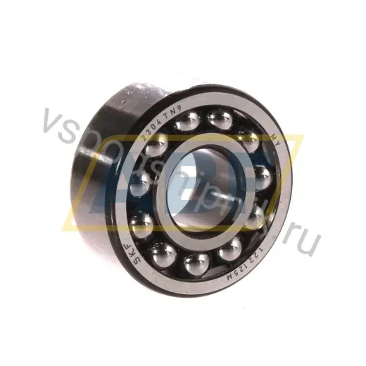 Самоустанавливающийся шариковый подшипник двухрядный 2304TN9 SKF