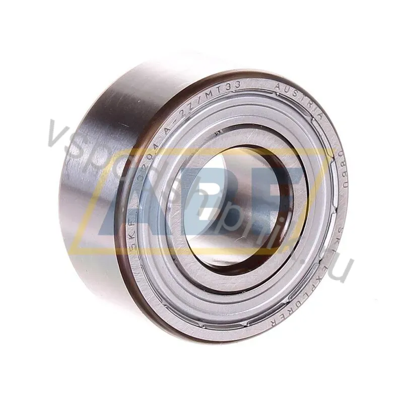 Радиально-упорный шариковый подшипник двухрядный 3204A-2Z/MT33 SKF 360