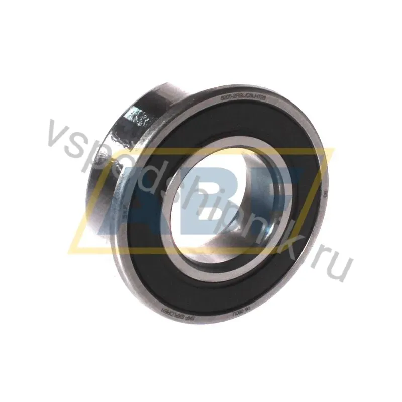 Подшипник шариковый радиальный однорядный 6205-2RSL/C3LHT23 SKF 360