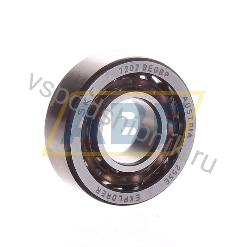Подшипник радиально-упорный шариковый 7202BEGBP SKF 360