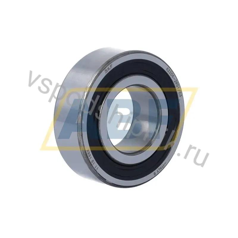 Подшипник шариковый радиальный однорядный 62206-2RS1/C3 SKF 360