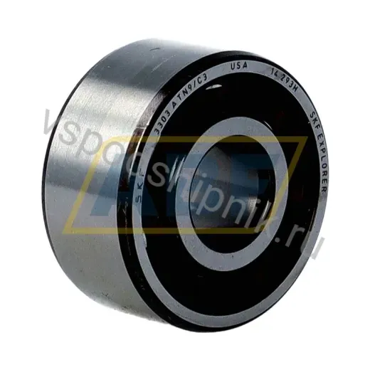 Радиально-упорный шариковый подшипник двухрядный 3305A-2Z/C3MT33 SKF