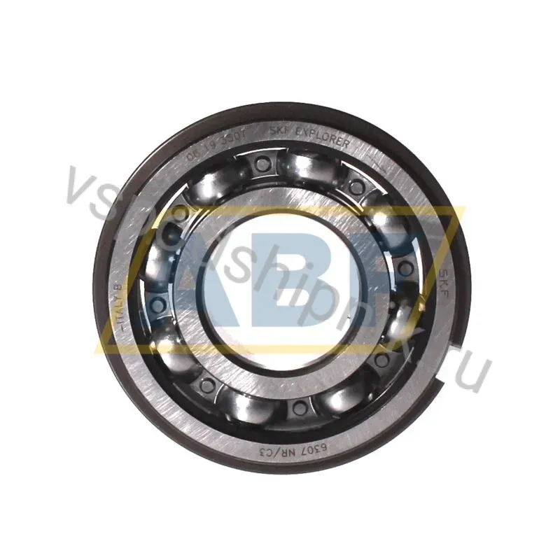 Подшипник шариковый радиальный однорядный 6307NR/C3 SKF 360