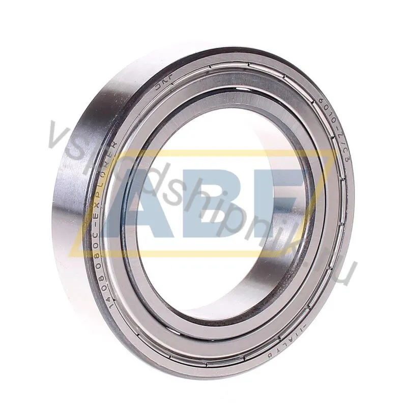 Подшипник шариковый радиальный однорядный 6010-Z/C3 SKF 360