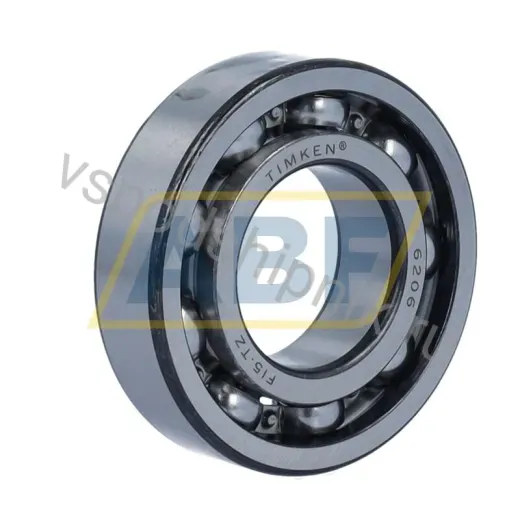 Подшипник шариковый радиальный однорядный 6206 Timken 30×62×16 мм