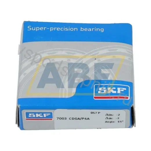 Подшипник шариковый радиально-упорный однорядный 7003CDGA/P4A SKF