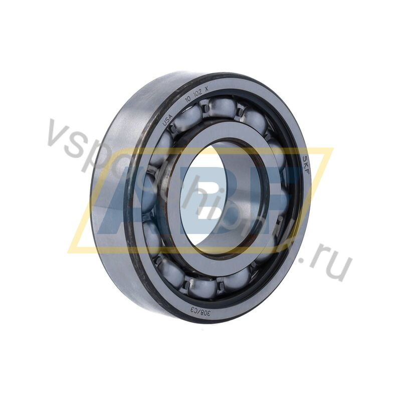 Подшипник шариковый радиальный однорядный 308/C3 SKF 360