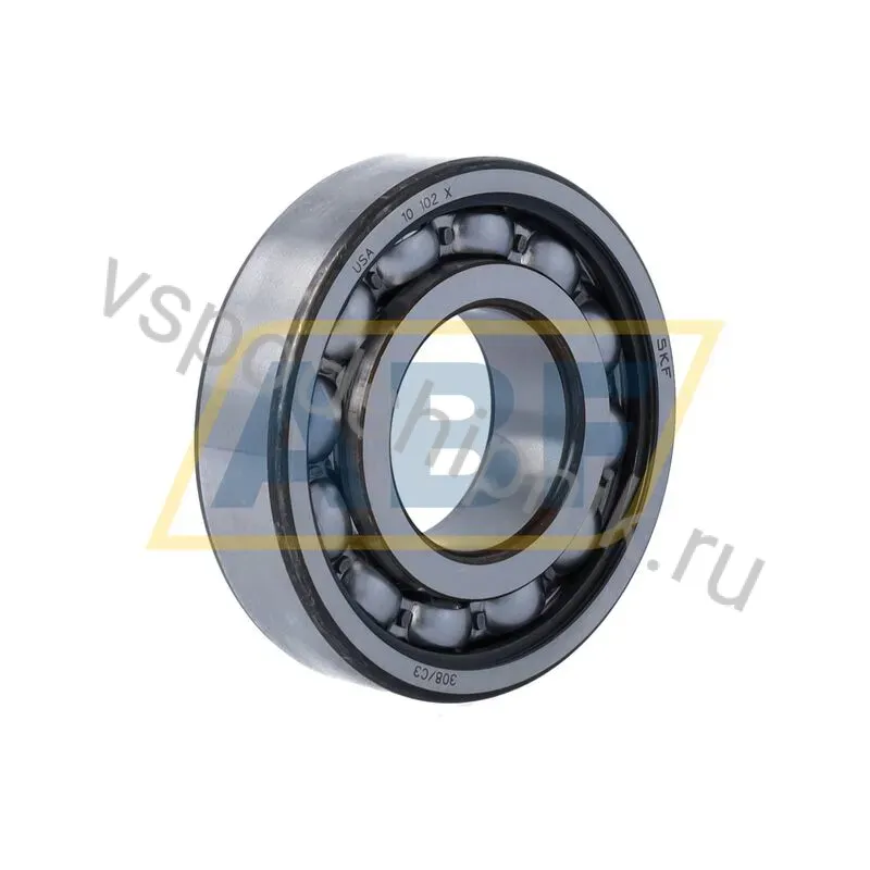 Подшипник шариковый радиальный однорядный 308/C3 SKF 360