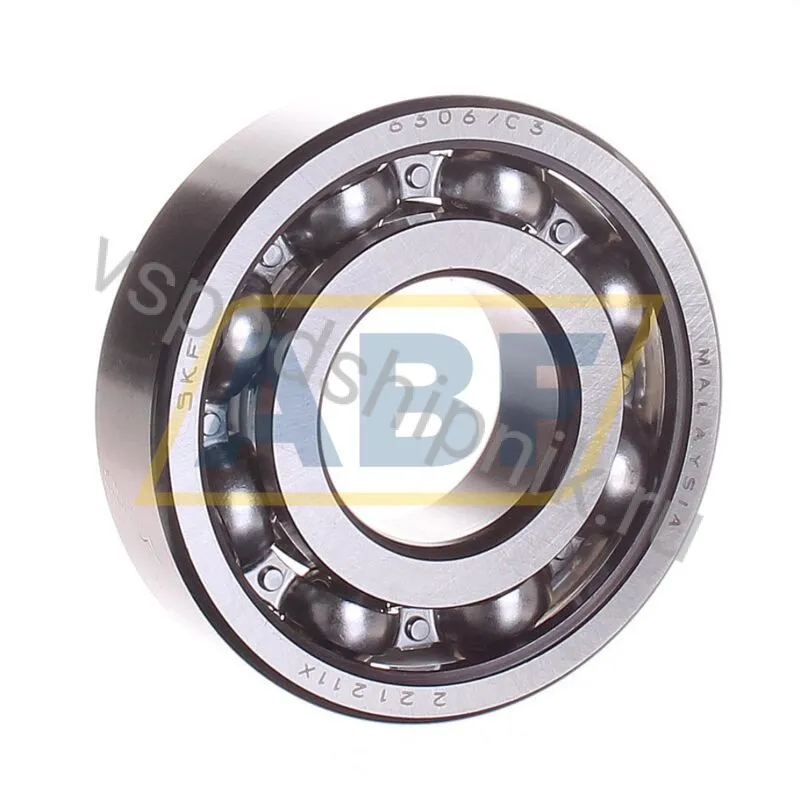 Open Higher (internal) clearance 30x72x19mm 6306/C3 SKF 360