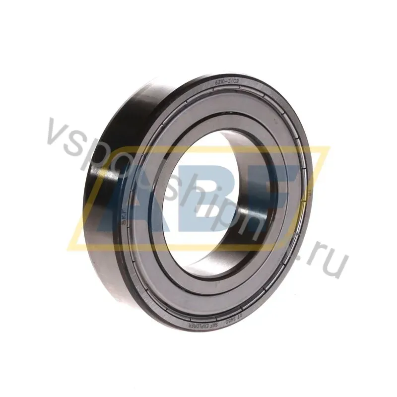 Подшипник шариковый радиальный однорядный 6210-Z/C3 SKF 360