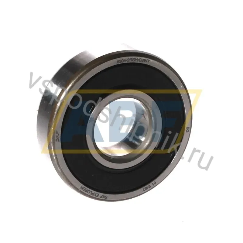 Подшипник шариковый радиальный однорядный 6304-2RSH/C3WT SKF 360