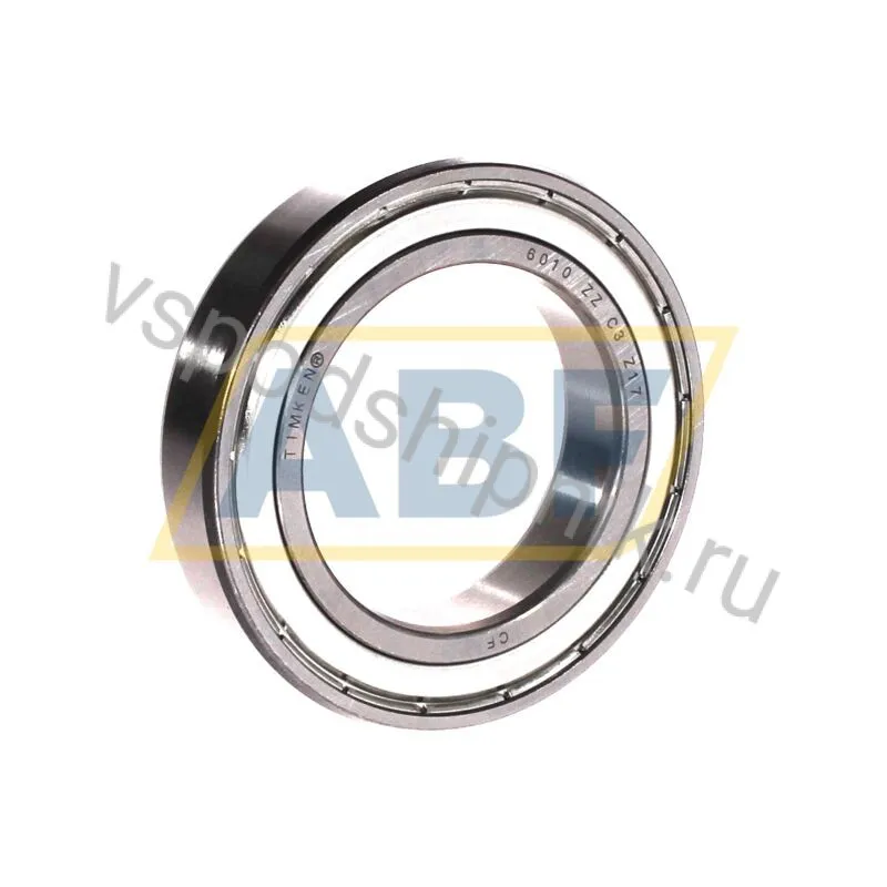 Подшипник шариковый радиальный однорядный 6010-ZZ-C3 Timken 360