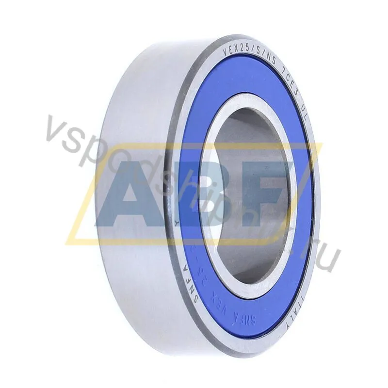 Подшипник шариковый радиально-упорный однорядный VEX25/S/NS 7CE3 UL SNFA 360