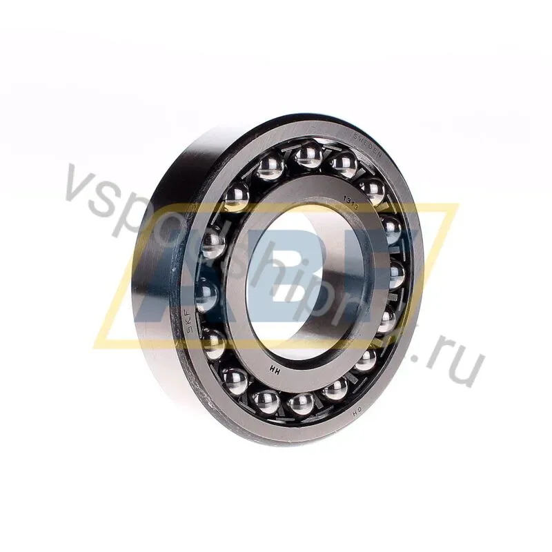 Самоустанавливающийся шариковый подшипник двухрядный 1313 SKF 360