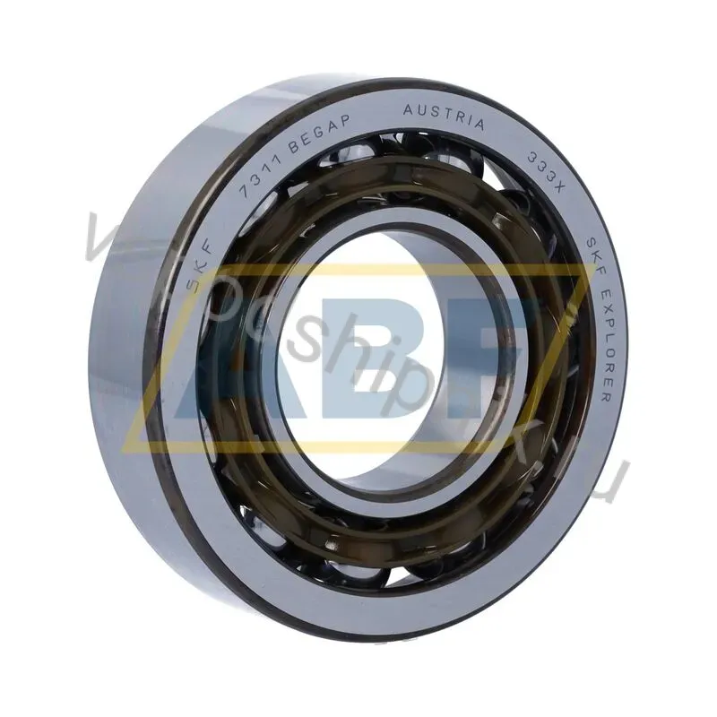 Подшипник шариковый радиально-упорный однорядный 7313BEC86P SKF 360