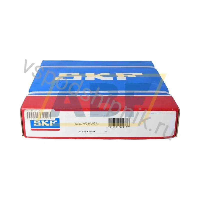 Подшипник шариковый радиальный однорядный 6321M/C3VL0241 SKF 360