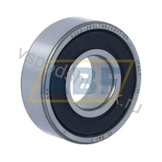 Подшипник шариковый радиальный однорядный 6202-2RSLTN9/C3VT105 SKF