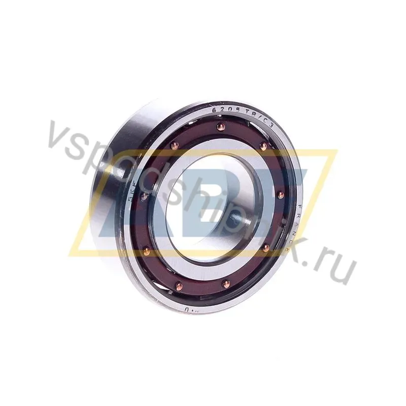 Подшипник шариковый радиальный однорядный 6205TB/C3 SKF 360