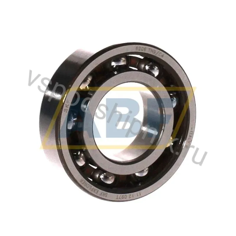 Подшипник шариковый радиальный однорядный 6206TN9/C4 SKF 360