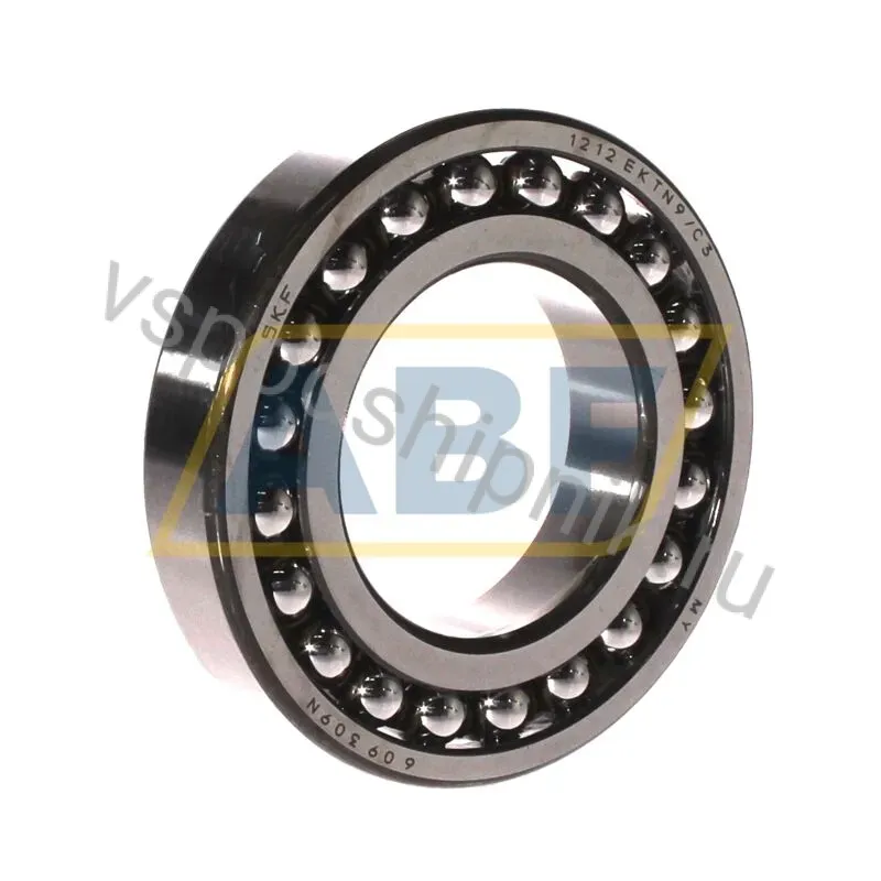 Самоустанавливающийся шариковый подшипник двухрядный 1212EKTN9/C3 SKF 360
