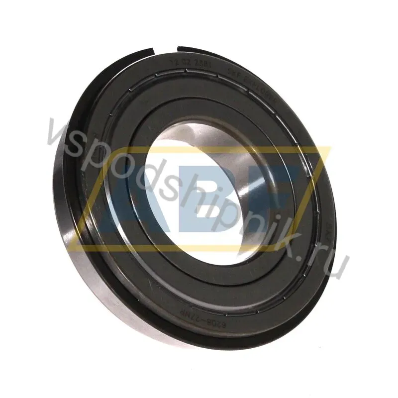 Подшипник шариковый радиальный однорядный 6208-2ZNR SKF 360