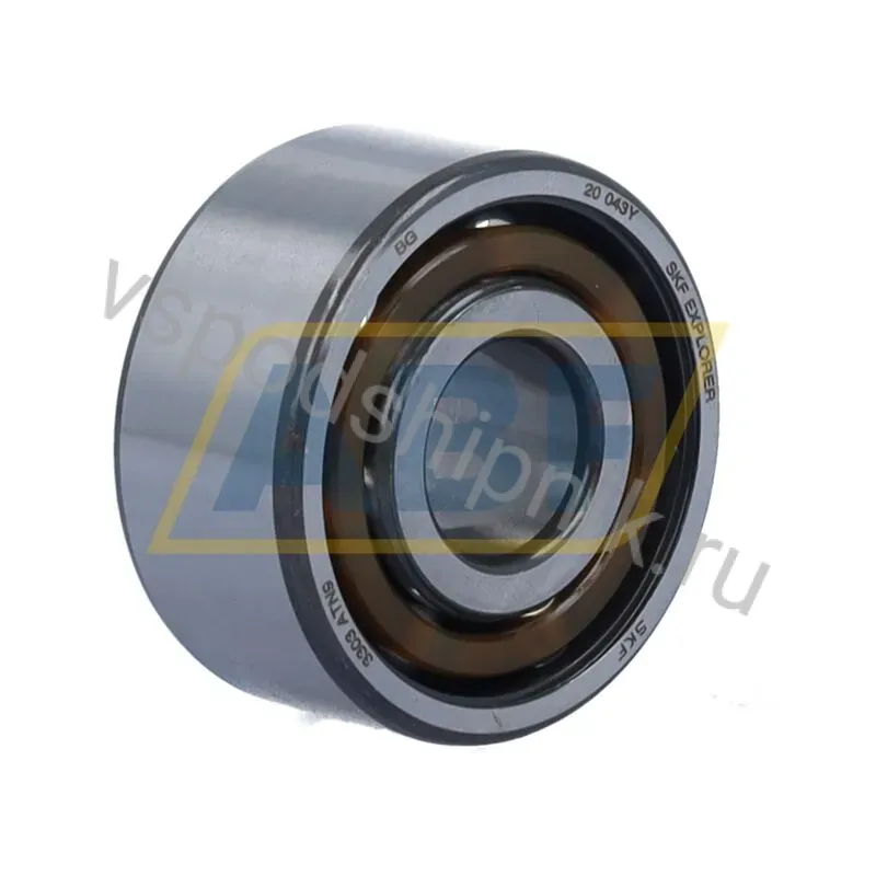 Подшипник шариковый радиально-упорный двухрядный 3303ATN9 SKF 360
