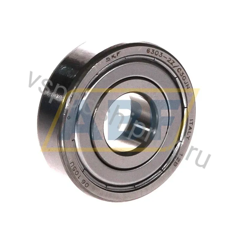 Подшипник шариковый радиальный однорядный 6303-2Z/C3GJN SKF 360