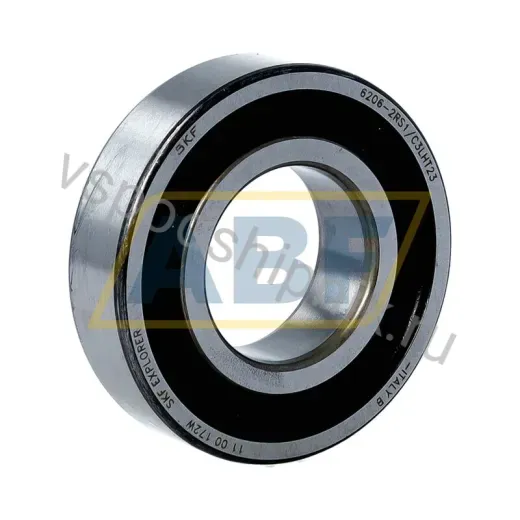 Подшипник шариковый радиальный однорядный 6206-2RS1/C3LHT23 SKF