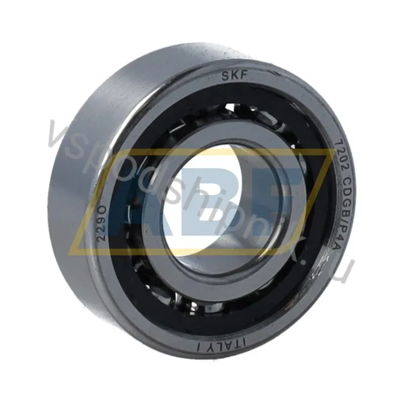 Подшипник шариковый радиально-упорный однорядный 7202CDGB/P4A SKF 360