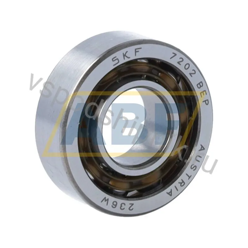 Подшипник радиально-упорный шариковый 7202BEP SKF 360