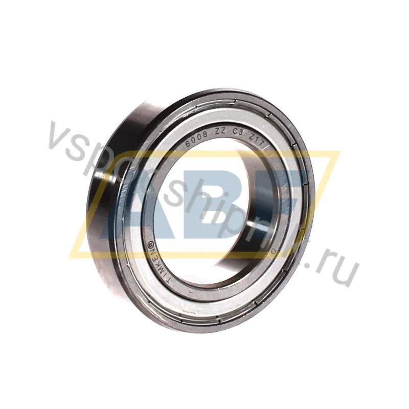 Подшипник шариковый радиальный однорядный 6008-ZZ-C3 Timken 360
