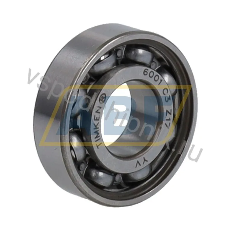 Подшипник шариковый радиальный однорядный 6001-C3 Timken 360