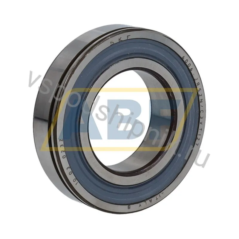 Подшипник шариковый радиальный однорядный 6006-2RS2N/C3VT127 SKF 360