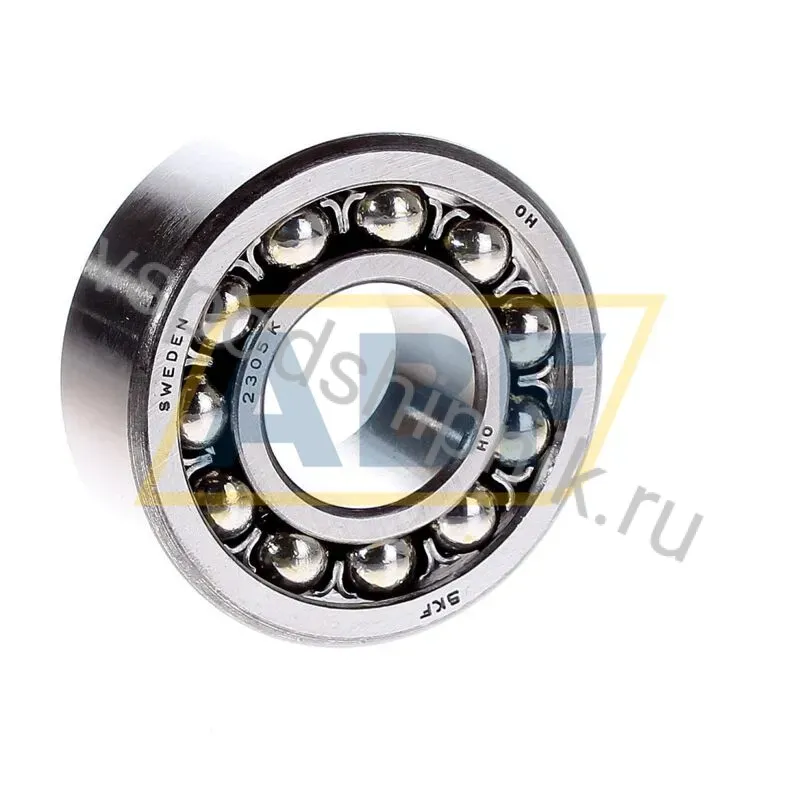 Самоустанавливающийся шариковый подшипник двухрядный 2305K SKF 360